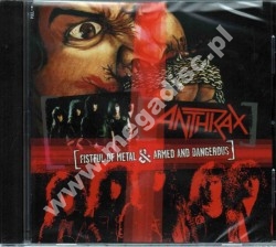 ANTHRAX - Fistful Of Metal + Armed And Dangerous 1985 Mini Album - US Megaforce Remastered Edition - OSTATNIA SZTUKA!