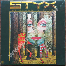 STYX - Grand Illusion - US A&M 1977 1st Press (+POSTER) - NEAR MINT VINTAGE VINYL