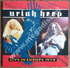 URIAH HEEP - Live In Europe 1979 (2LP) - UK Castle/Raw Power 1986 1st Press - NEAR MINT VINTAGE VINYL