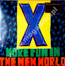 X - More Fun In The New World - EU Music On Vinyl BLUE VINYL Limited Press