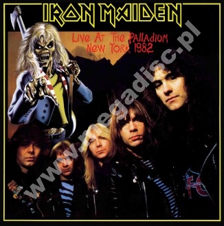 IRON MAIDEN - Live At The Palladium, New York 1982 - EU Dead Man Limited Press - POSŁUCHAJ - VERY RARE - OSTATNIA SZTUKA