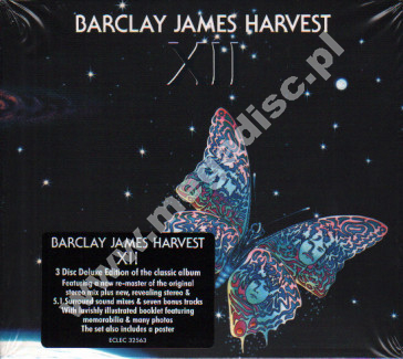 BARCLAY JAMES HARVEST - XII (2CD+DVD) - UK Esoteric Remastered Expanded Digipack Edition - POSŁUCHAJ