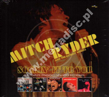 MITCH RYDER AND THE DETROIT WHEELS - Sockin' It To You - Complete Dynovoice/New Voice Recordings (3CD) - UK RPM Digipack Edition - POSŁUCHAJ - OSTATNIE SZTUKI