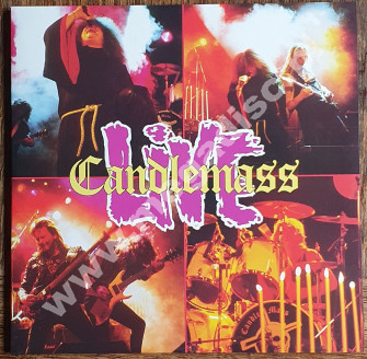 CANDLEMASS - Live (2LP) - UK Music For Nations 1990 1st Press - NEAR MINT VINTAGE VINYL