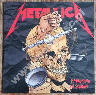 METALLICA - Harvester Of Sorrow 12'' EP - UK Vertigo 1988 1st Press - NEAR MINT VINTAGE VINYL