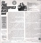 PAUL BUTTERFIELD BLUES BAND - Paul Butterfield Blues Band - Music On Vinyl 180g Press