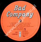 BAD COMPANY - Bad Company - JAPAN Island 1974 1st Press - NEAR MINT VINTAGE VINYL