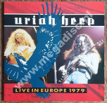URIAH HEEP - Live In Europe 1979 (2LP) - UK Castle/Raw Power 1986 1st Press - NEAR MINT VINTAGE VINYL