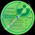 KATE BUSH - Lionheart - CAN EMI Harvest 1978 1st Press - NEAR MINT VINTAGE VINYL