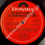 DAVE CLARK FIVE - 25 Thumping Great Hits - UK Polydor 1978 1st Press - NEAR MINT VINTAGE VINYL