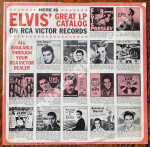 ELVIS PRESLEY - Singer Presents Elvis Singing Flaming Star And Others - US RCA Victor ('golden') 1968 STEREO 1st Press - NEAR MINT VINTAGE VINYL