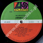 STEPHEN STILLS / MANASSAS - Manassas (2LP) - SCANDINAVIAN Atlantic 1972 1st Press - NEAR MINT VINTAGE VINYL